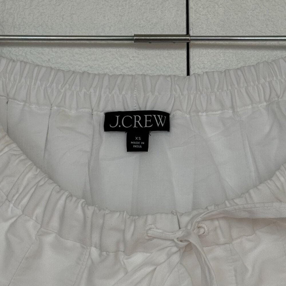 J. Crew Pleated Tie Waist Mini Skirt - Picture 5 of 5